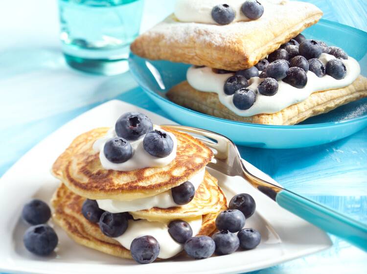 Blueberry blini’s